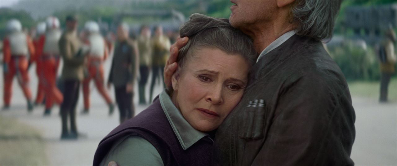 Star Wars: O Despertar da Força : Fotos Carrie Fisher, Harrison Ford