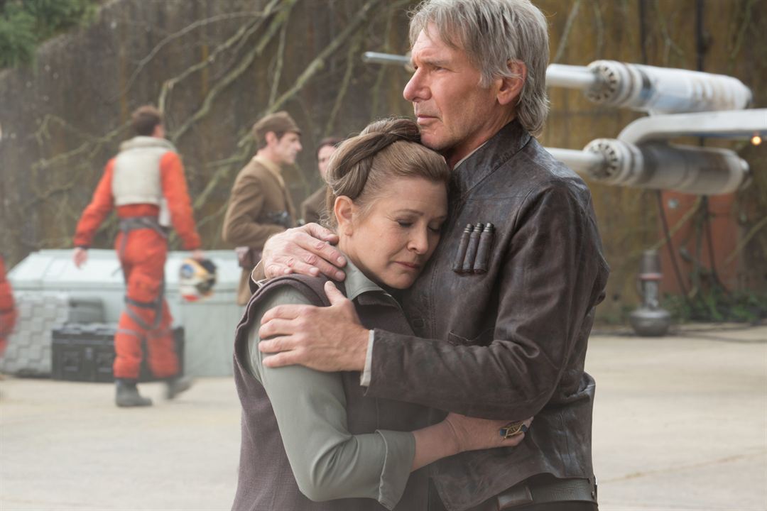 Star Wars: O Despertar da Força : Fotos Carrie Fisher, Harrison Ford