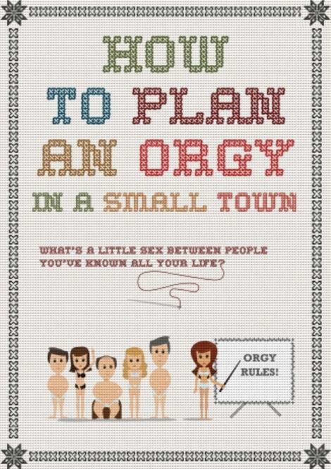 How to Plan an Orgy in a Small Town : Poster