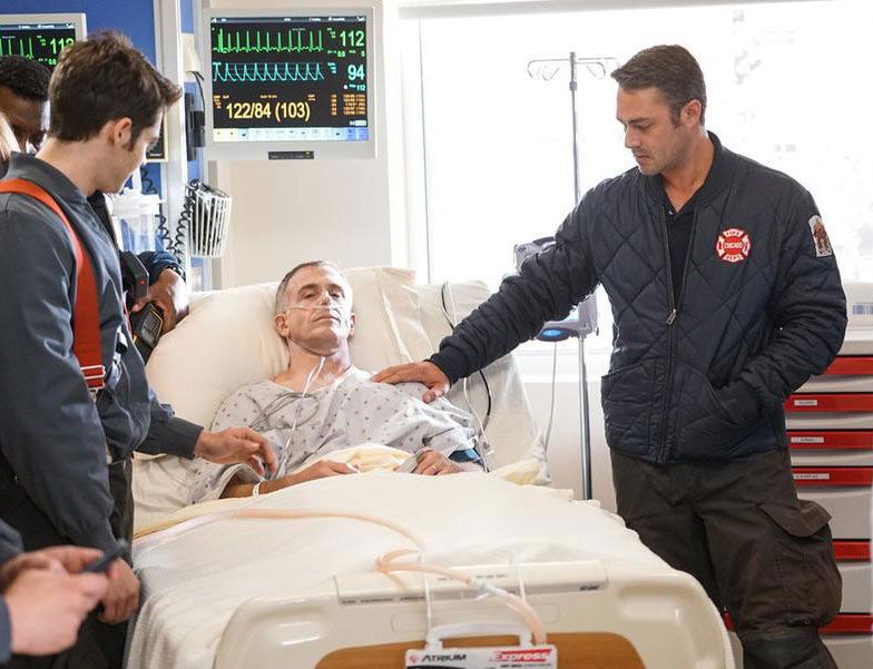 Chicago Fire : Fotos David Eigenberg, Taylor Kinney