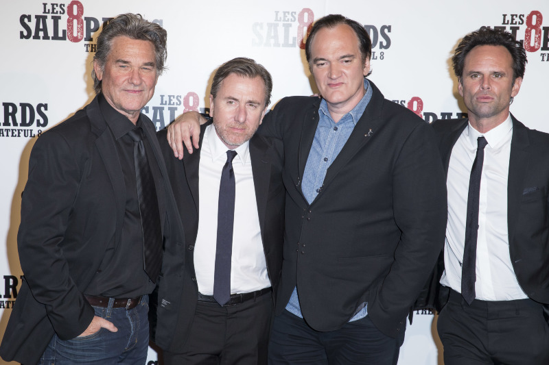 Os Oito Odiados : Revista Quentin Tarantino, Walton Goggins, Kurt Russell, Tim Roth