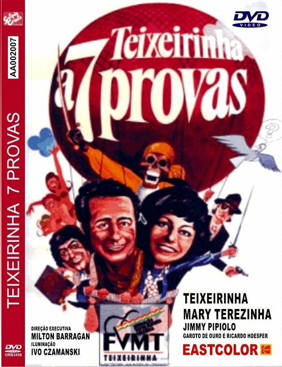 Teixeirinha a 7 provas : Poster