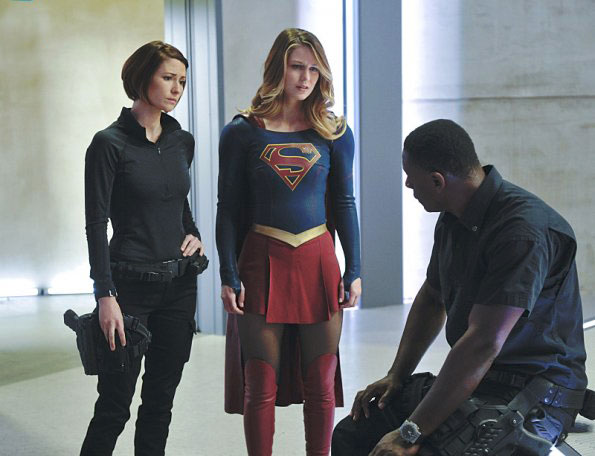 Supergirl : Fotos Chyler Leigh, David Harewood, Melissa Benoist