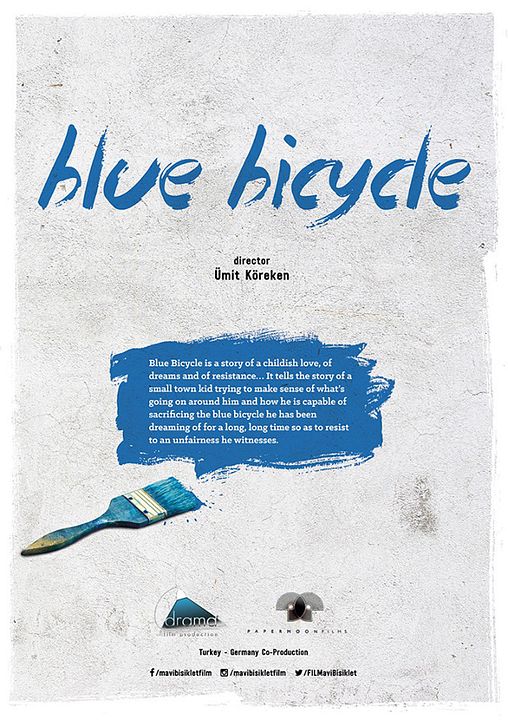 Blue Bicycle : Poster