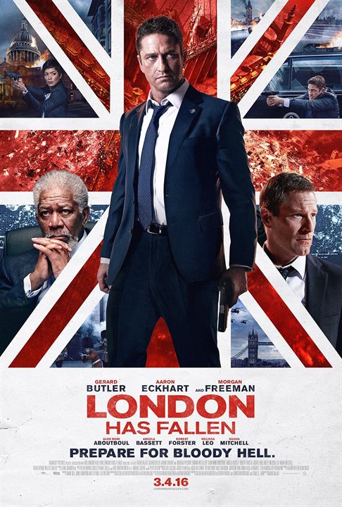 Invasão a Londres : Poster