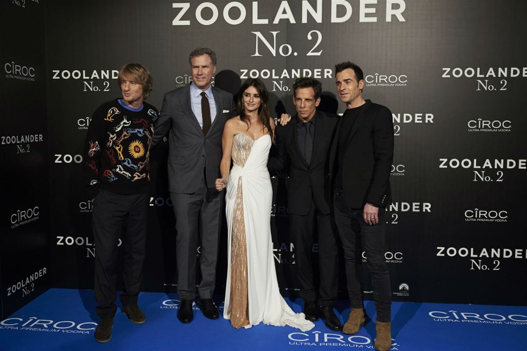 Zoolander 2 : Revista Penélope Cruz, Ben Stiller, Will Ferrell, Owen Wilson