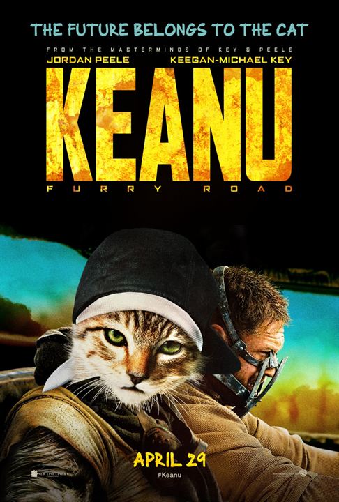 Keanu: Cadê Meu Gato?! : Poster