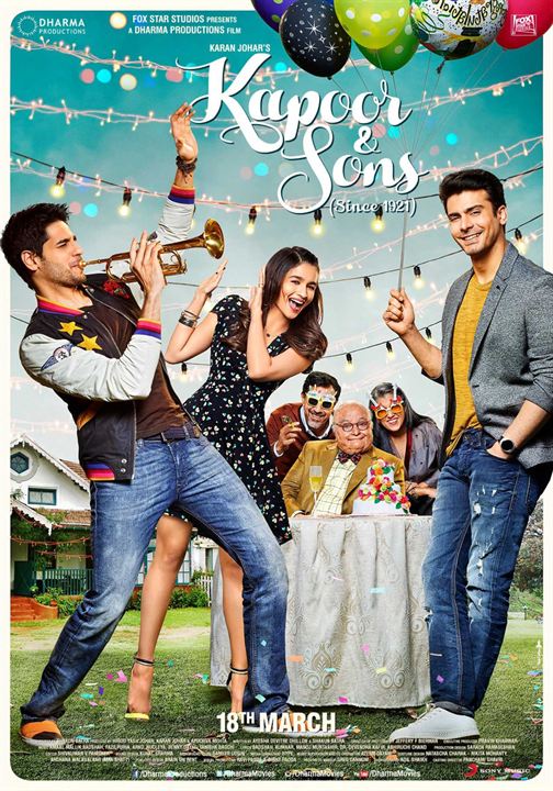 Kapoor and Sons : Poster