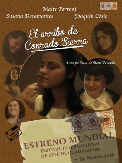 El arribo de Conrado Sierra : Poster