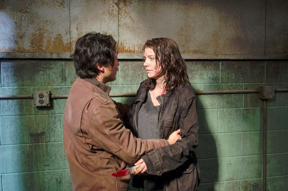 The Walking Dead : Poster Lauren Cohan, Steven Yeun
