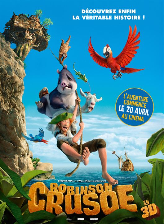 As Aventuras de Robinson Crusoé : Poster