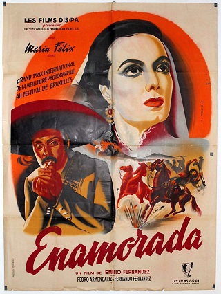 Enamorada : Poster