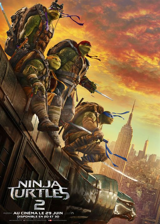 As Tartarugas Ninja - Fora das Sombras : Poster