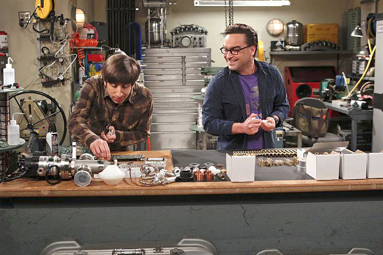 The Big Bang Theory : Fotos Johnny Galecki, Simon Helberg
