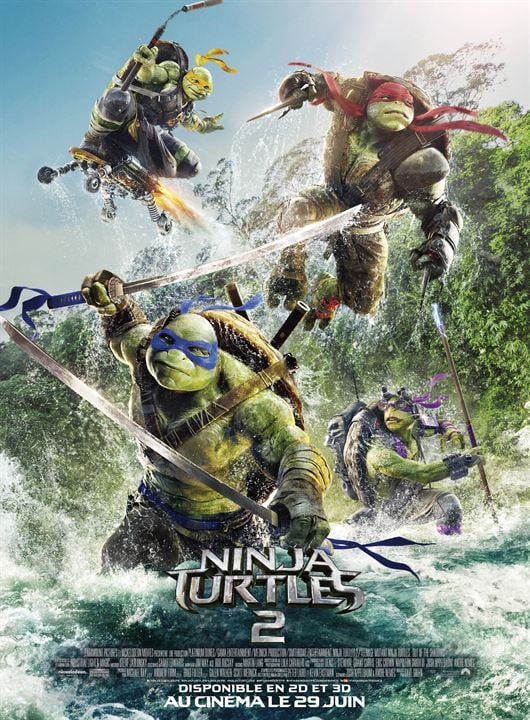 As Tartarugas Ninja - Fora das Sombras : Poster