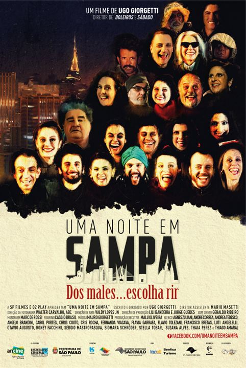 Uma Noite em Sampa : Poster