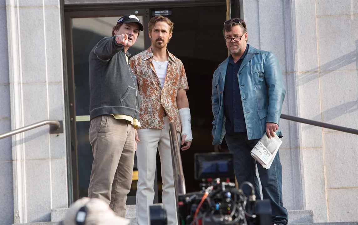 Dois Caras Legais : Fotos Russell Crowe, Shane Black, Ryan Gosling