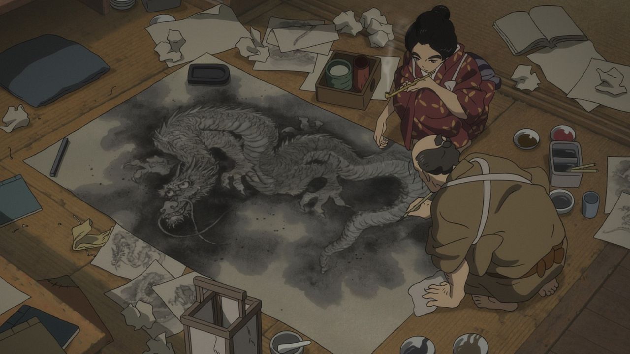 Sarusuberi: Miss Hokusai : Fotos