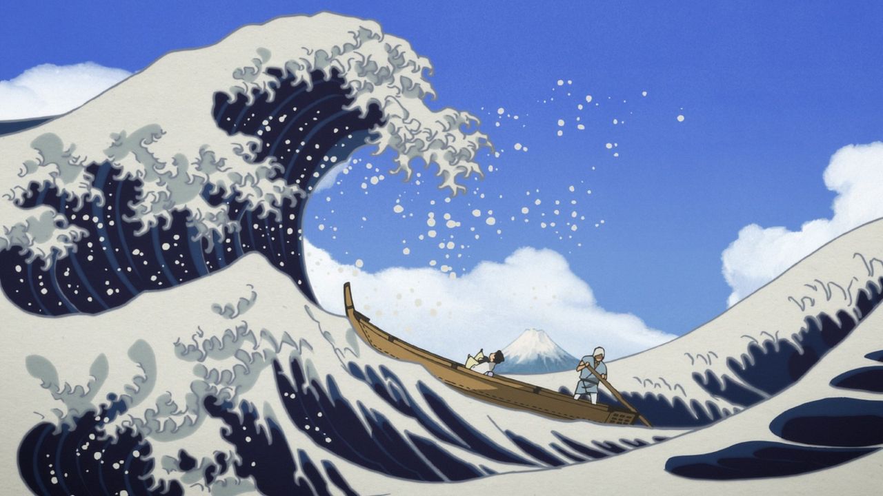 Sarusuberi: Miss Hokusai : Fotos