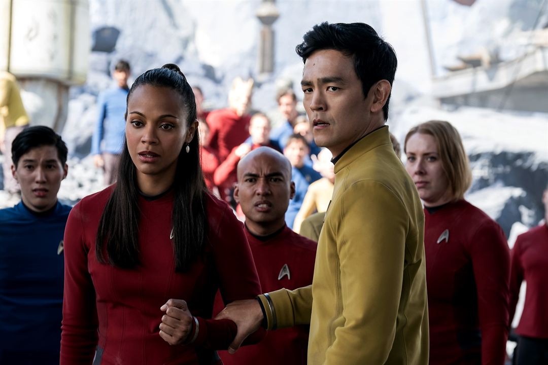 Star Trek: Sem Fronteiras : Fotos Zoe Saldana, John Cho