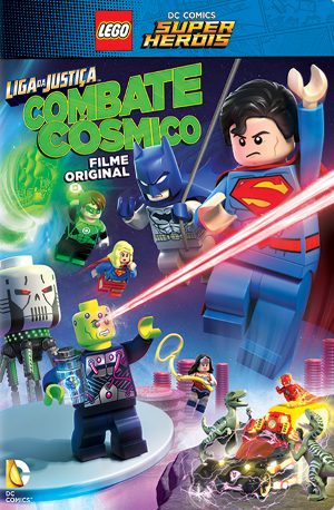 Lego DC Comics Super Heróis: Liga da Justiça - Combate Cósmico﻿ : Poster