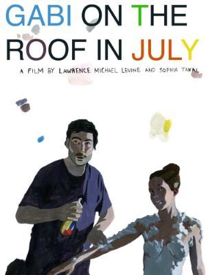 Gabi on the Roof in July : Poster