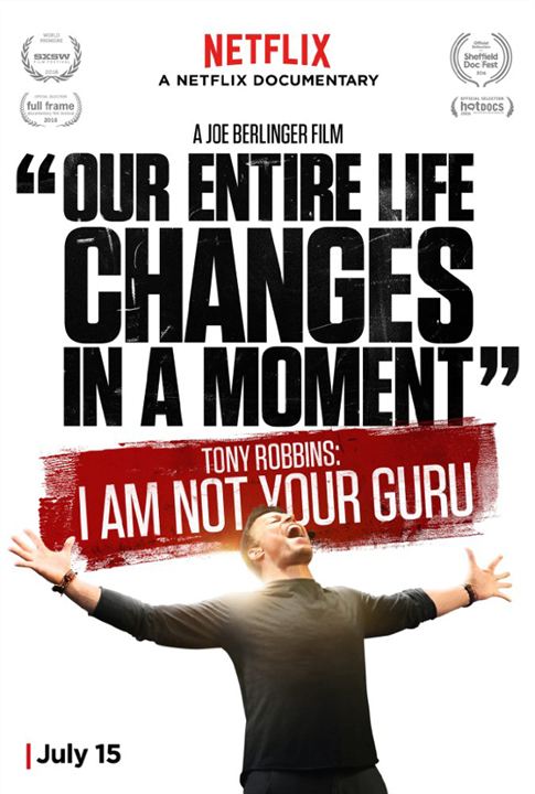 Tony Robbins: Eu Não Sou o Seu Guru : Poster