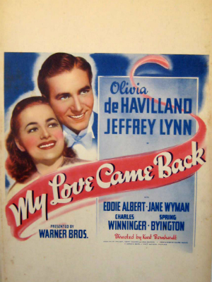 My Love Came Back : Poster