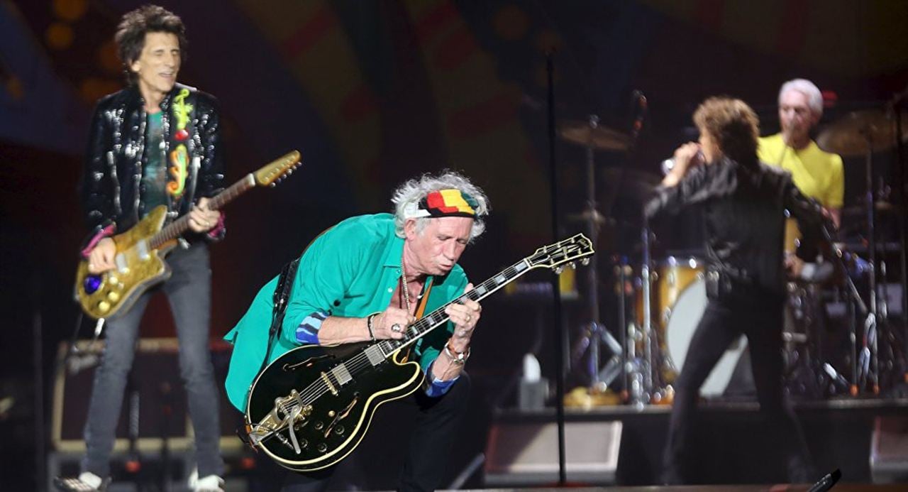 Havana Moon: The Rolling Stones Live in Cuba : Foto Charlie Watts, Keith Richards, Mick Jagger