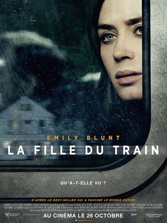 A Garota no Trem : Poster