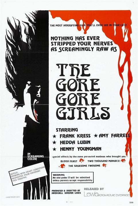 The Gore Gore Girls : Poster