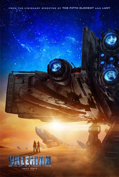 Valerian e a Cidade dos Mil Planetas : Poster