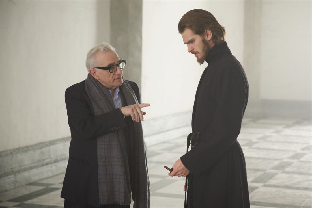 Silêncio : Fotos Andrew Garfield, Martin Scorsese