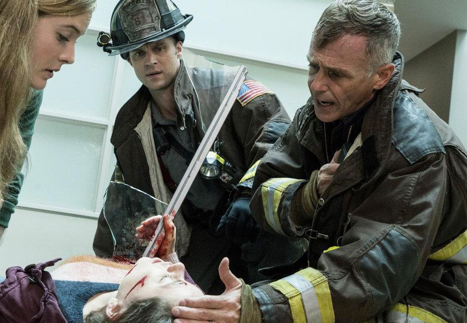 Chicago Fire : Fotos David Eigenberg, Jesse Spencer