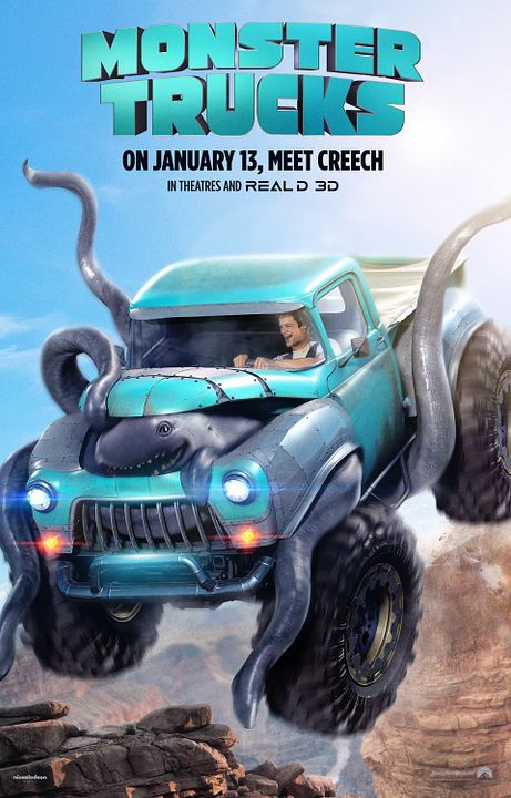 Monster Trucks : Poster