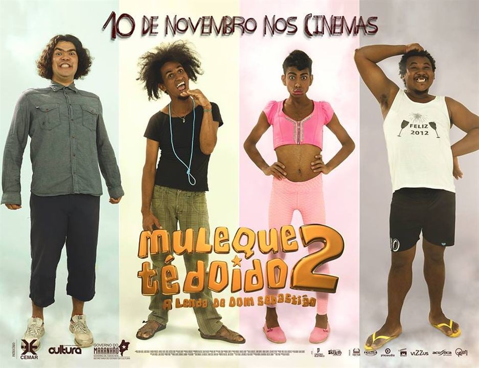 Muleque Té Doido 2: A Lenda de Dom Sebastião : Poster