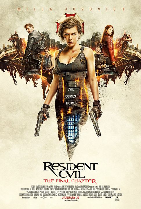 Resident Evil 6: O Capítulo Final : Poster