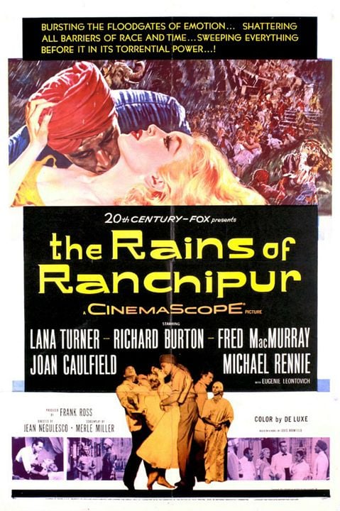 As Chuvas de Ranchipur : Poster