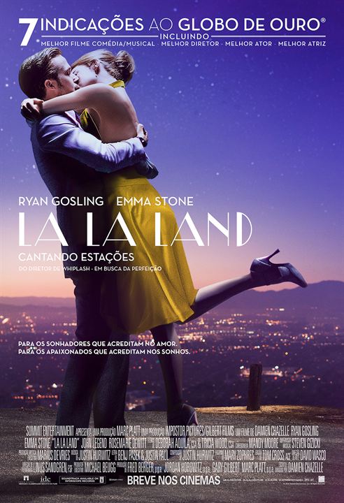 La La Land - Cantando Estações : Poster