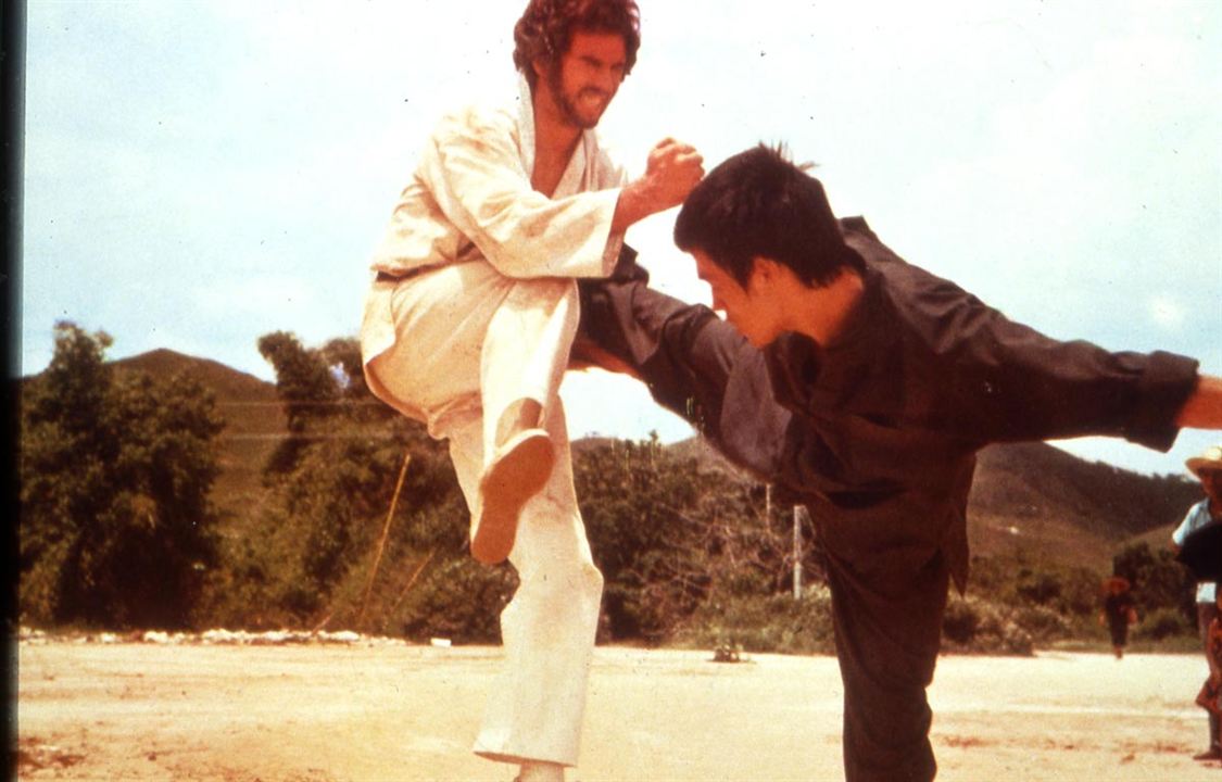 O Vôo do Dragão : Fotos Bruce Lee, Chuck Norris
