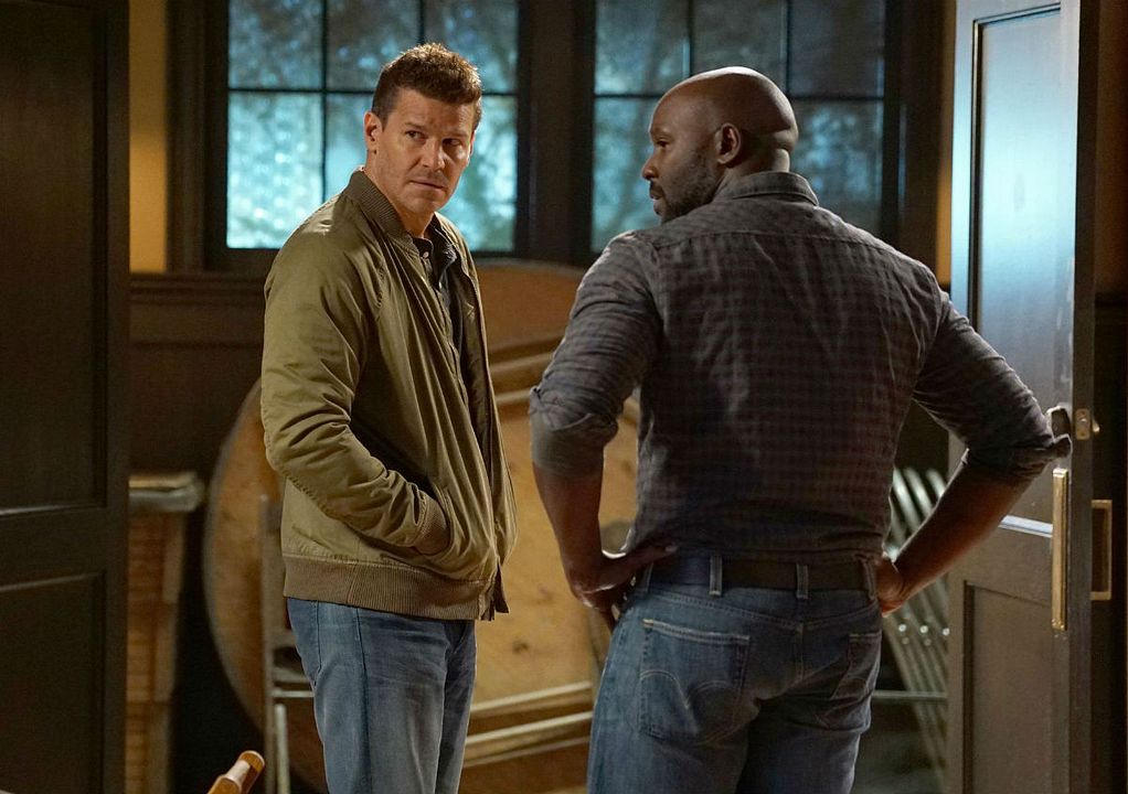 Fotos Michael Johnson, David Boreanaz