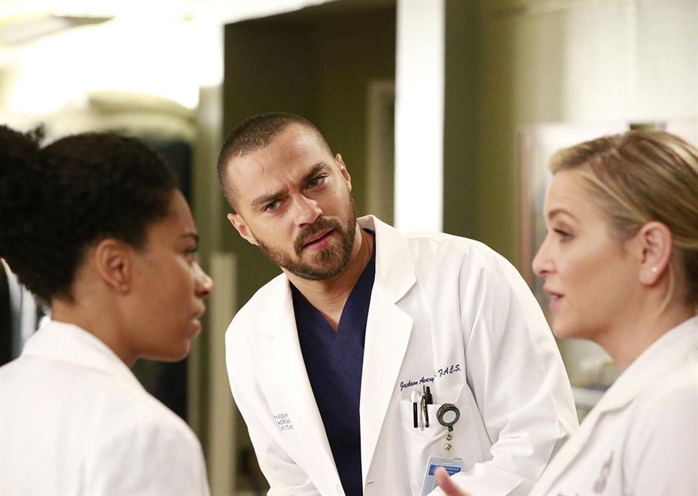 Grey's Anatomy : Fotos Jessica Capshaw, Jesse Williams, Kelly McCreary