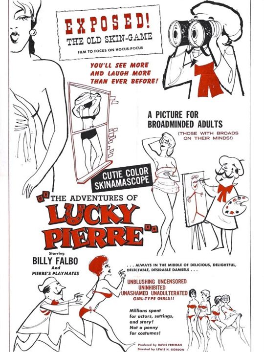 The Adventures of Lucky Pierre : Poster