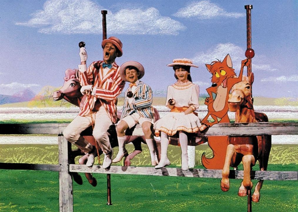 Mary Poppins : Fotos Dick Van Dyke, Karen Dotrice, Matthew Garber