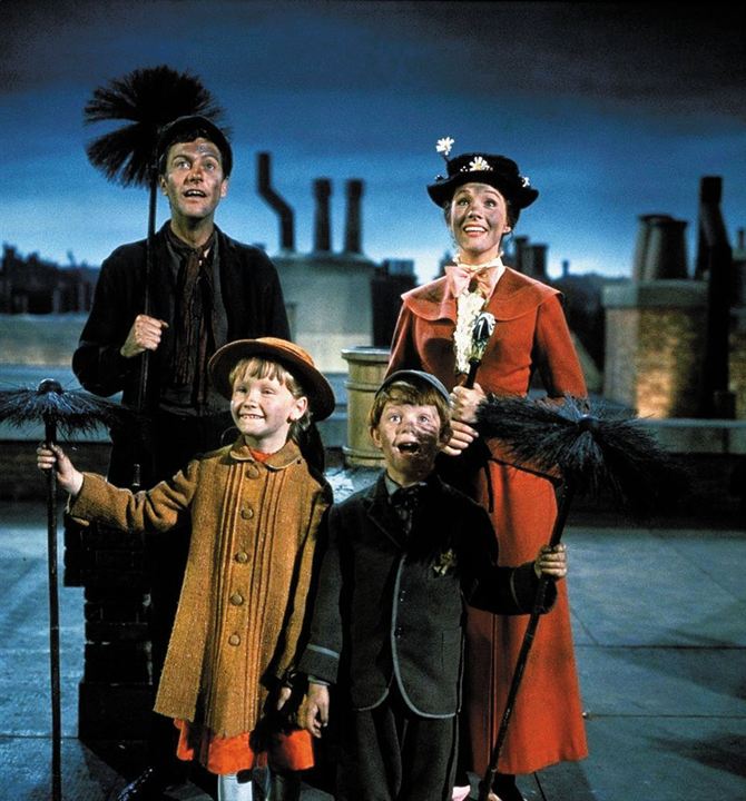 Mary Poppins : Fotos Julie Andrews, Dick Van Dyke, Karen Dotrice, Matthew Garber