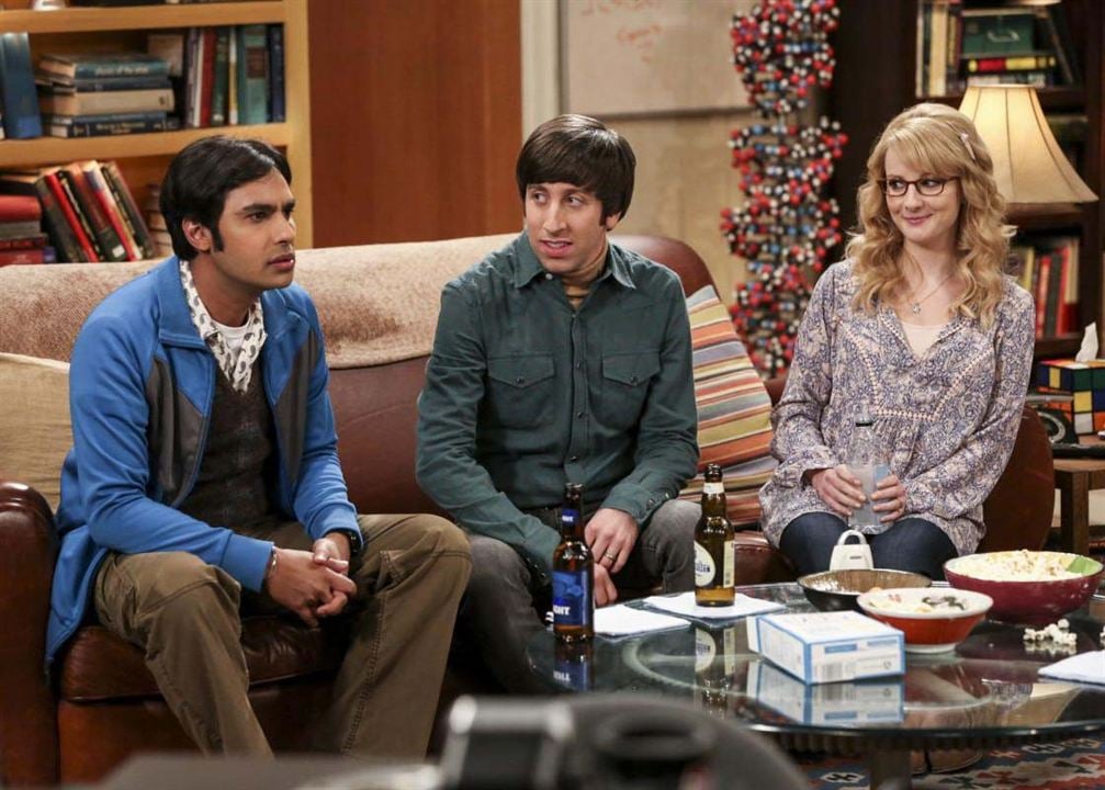 The Big Bang Theory : Fotos Melissa Rauch, Kunal Nayyar, Simon Helberg