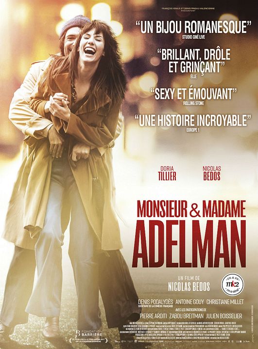 Monsieur & Madame Adelman : Poster