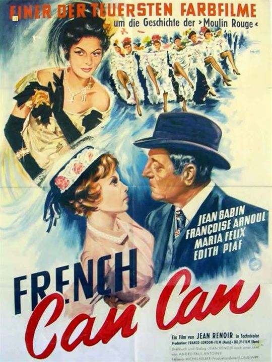 French Cancan : Poster