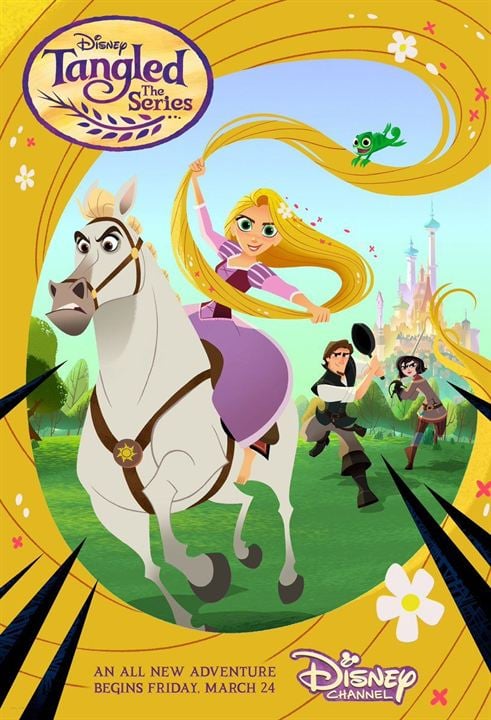 As Enroladas Aventuras da Rapunzel : Poster