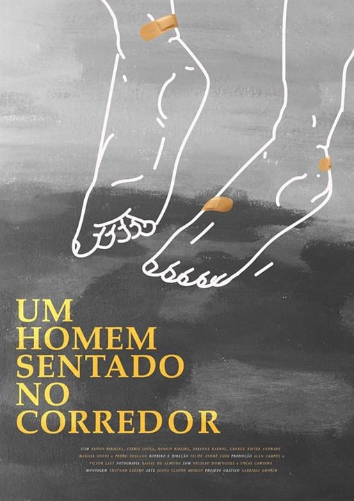 Um Homem Sentado no Corredor : Poster